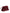 THEMOIRE' Tia Suede Clutch Bag - Bordeaux