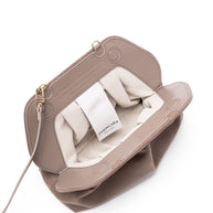 THEMOIRE' Tia Suede Clutch Bag - Green