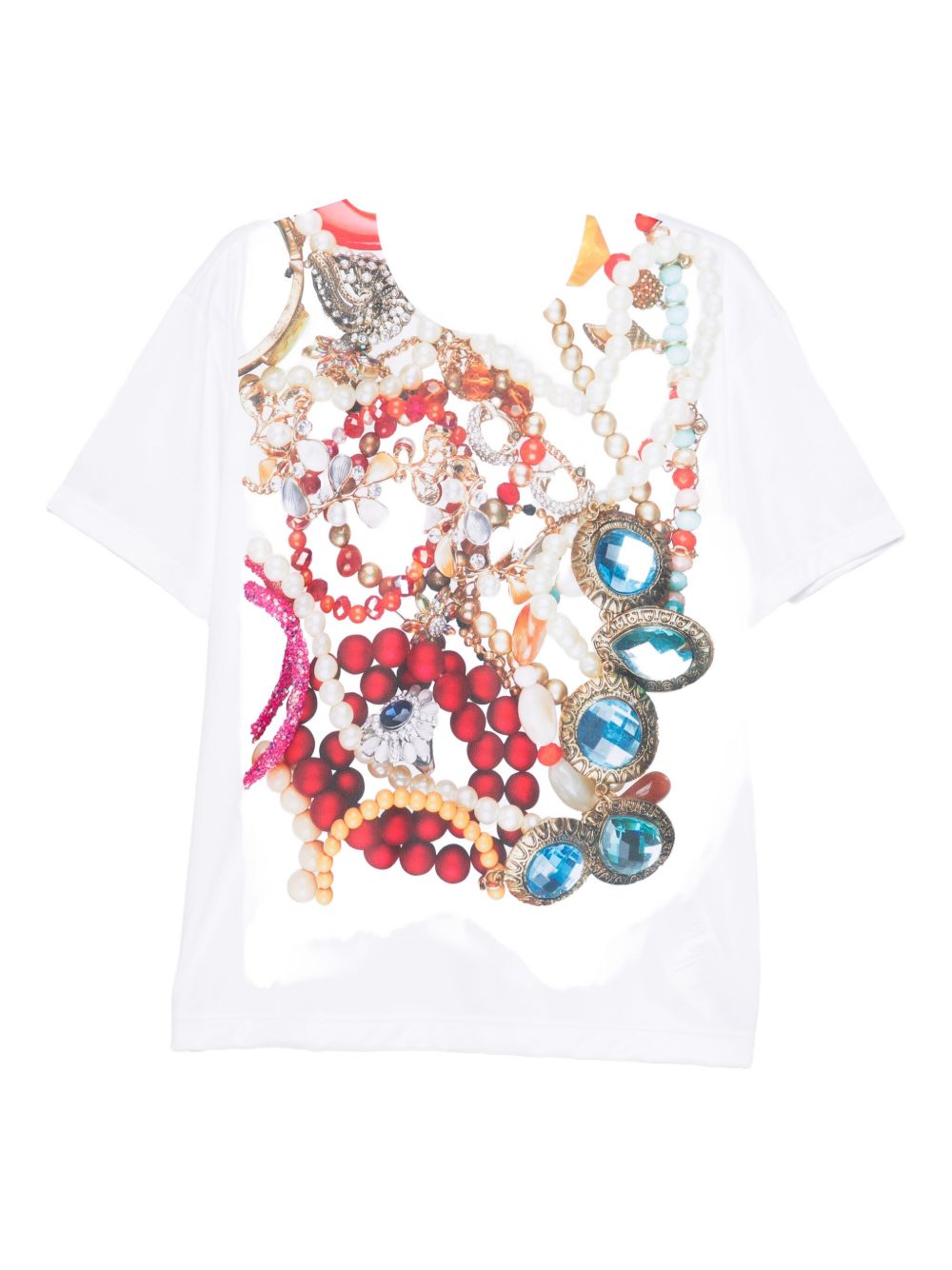 Comme Comme Printed T-shirt White