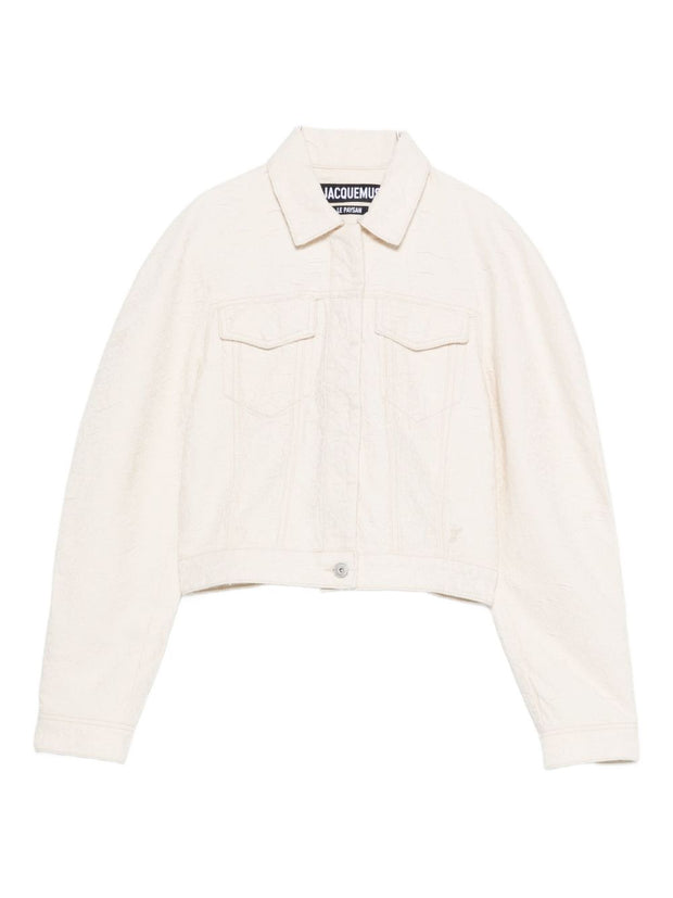 JACQUEMUS La Veste De-Nimes Denim Jacket - White
