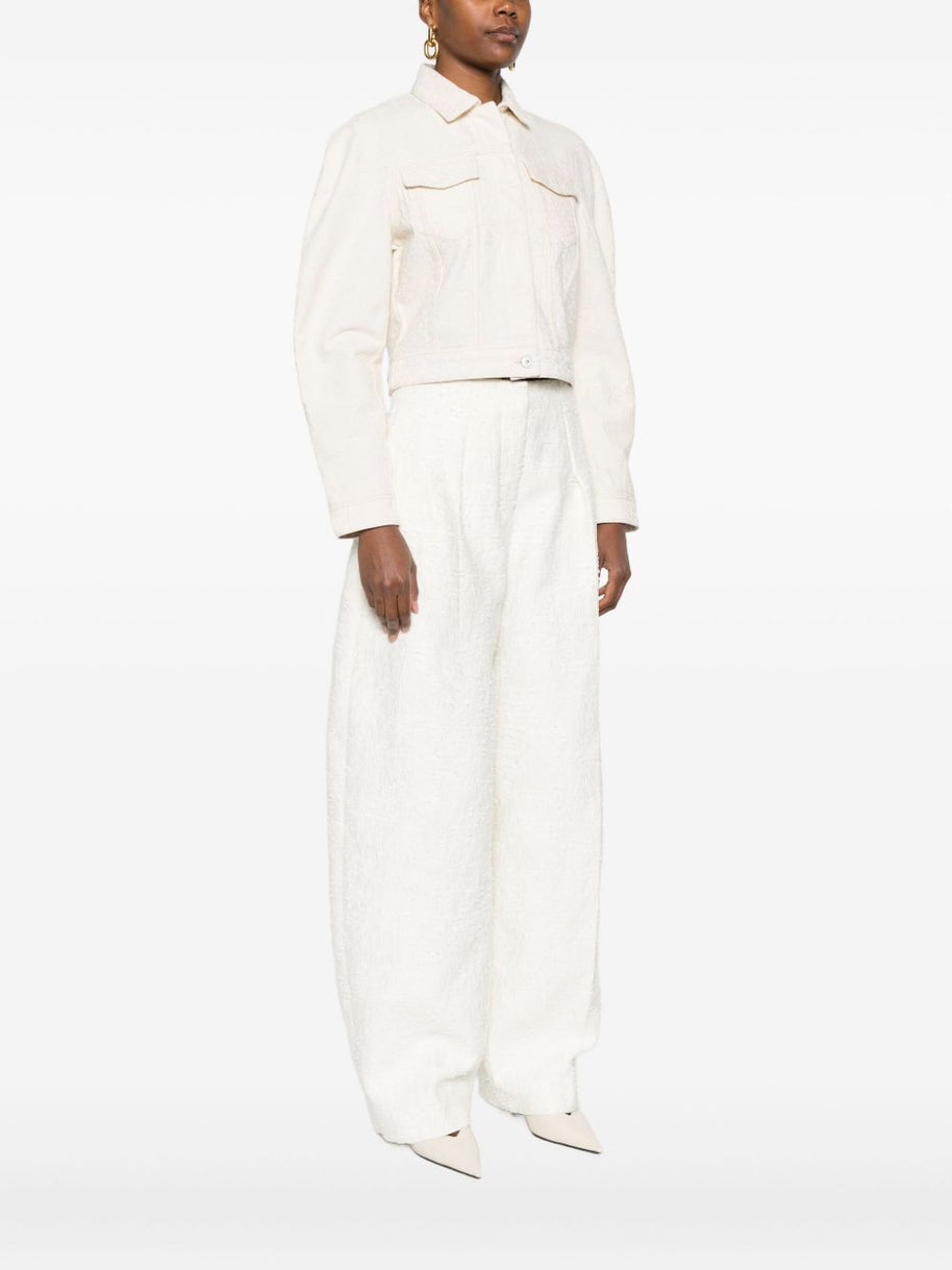 JACQUEMUS La Veste De-Nimes Denim Jacket - White
