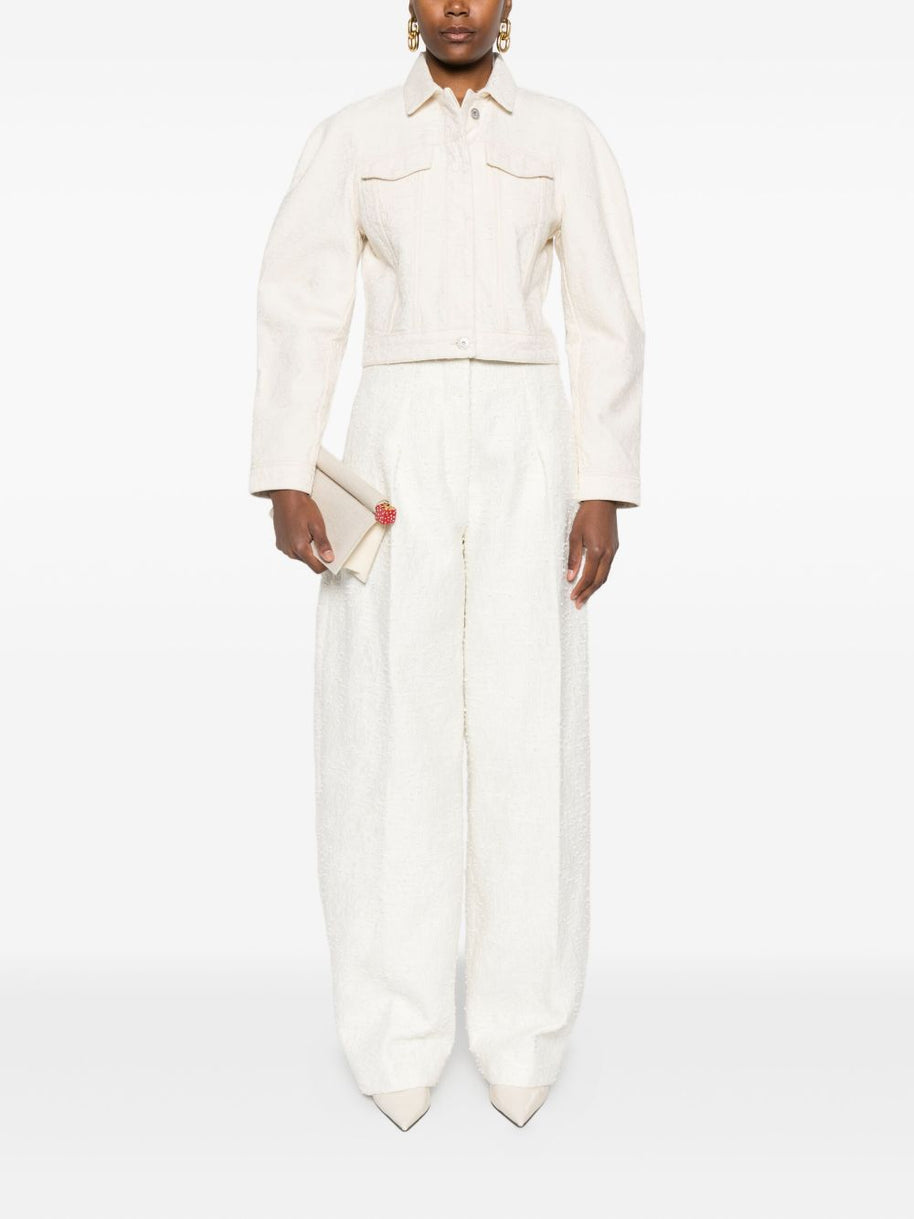 JACQUEMUS La Veste De-Nimes Denim Jacket - White