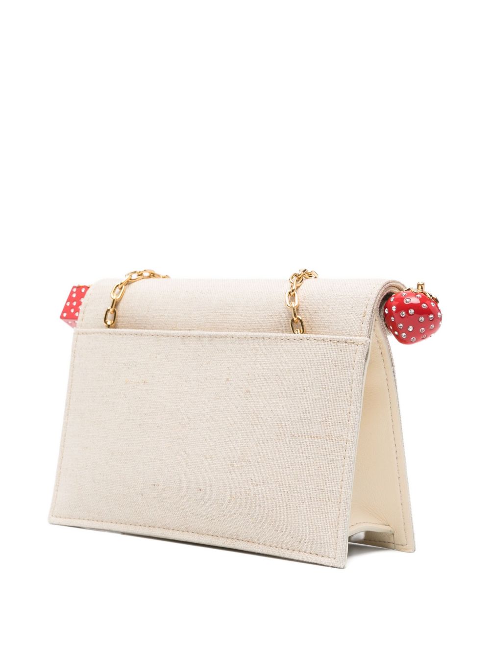 JACQUEMUS Rond Carré Canvas Clutch
