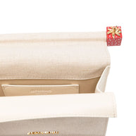 JACQUEMUS Rond Carré Canvas Clutch