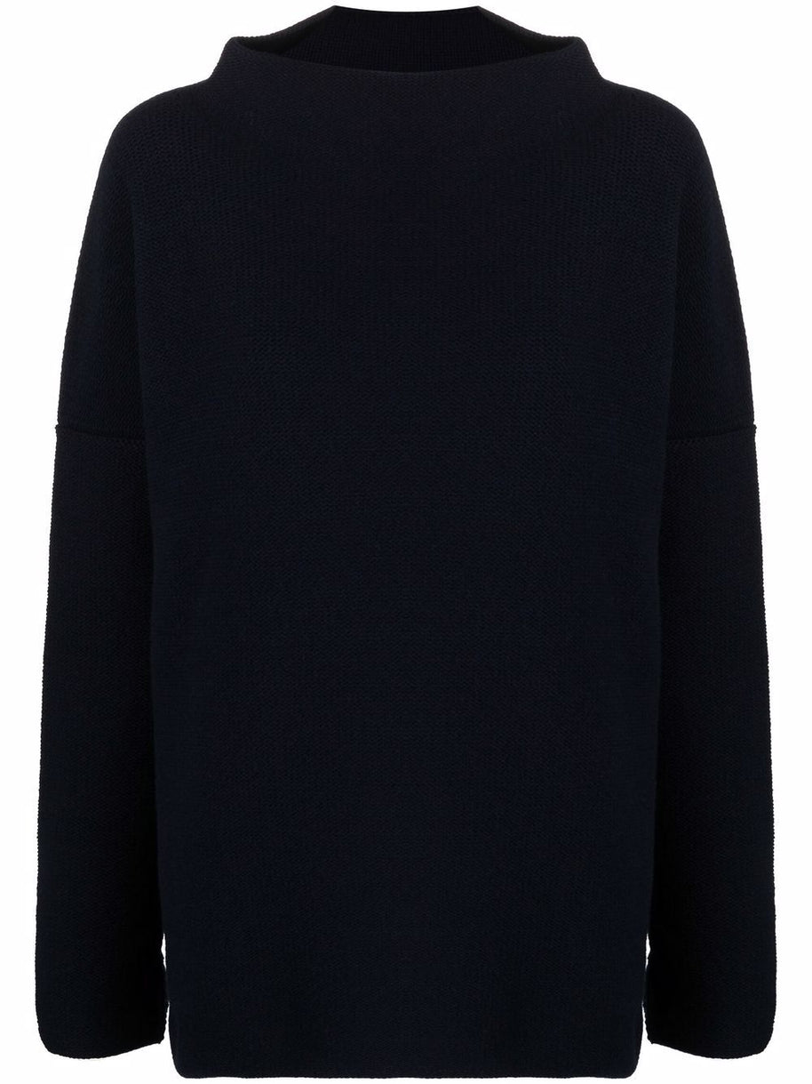 Daniela Gregis Wool Turtle-neck Sweater - Blue