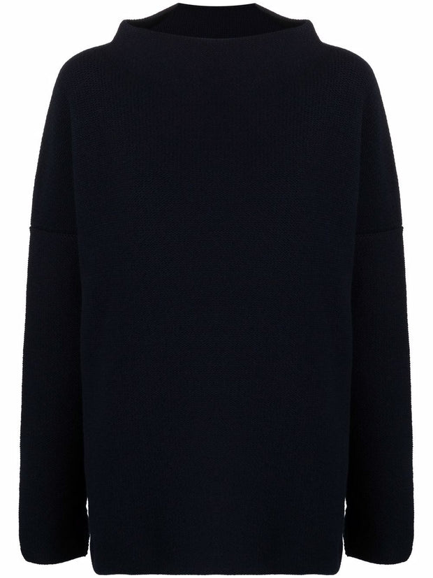 Daniela Gregis Wool Turtle-neck Sweater - Blue