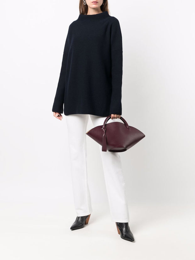 Daniela Gregis Wool Turtle-neck Sweater - Blue