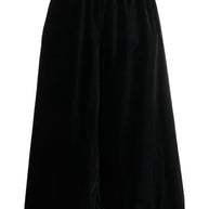 Daniela Gregis Cotton Wide Leg Trousers - Blue