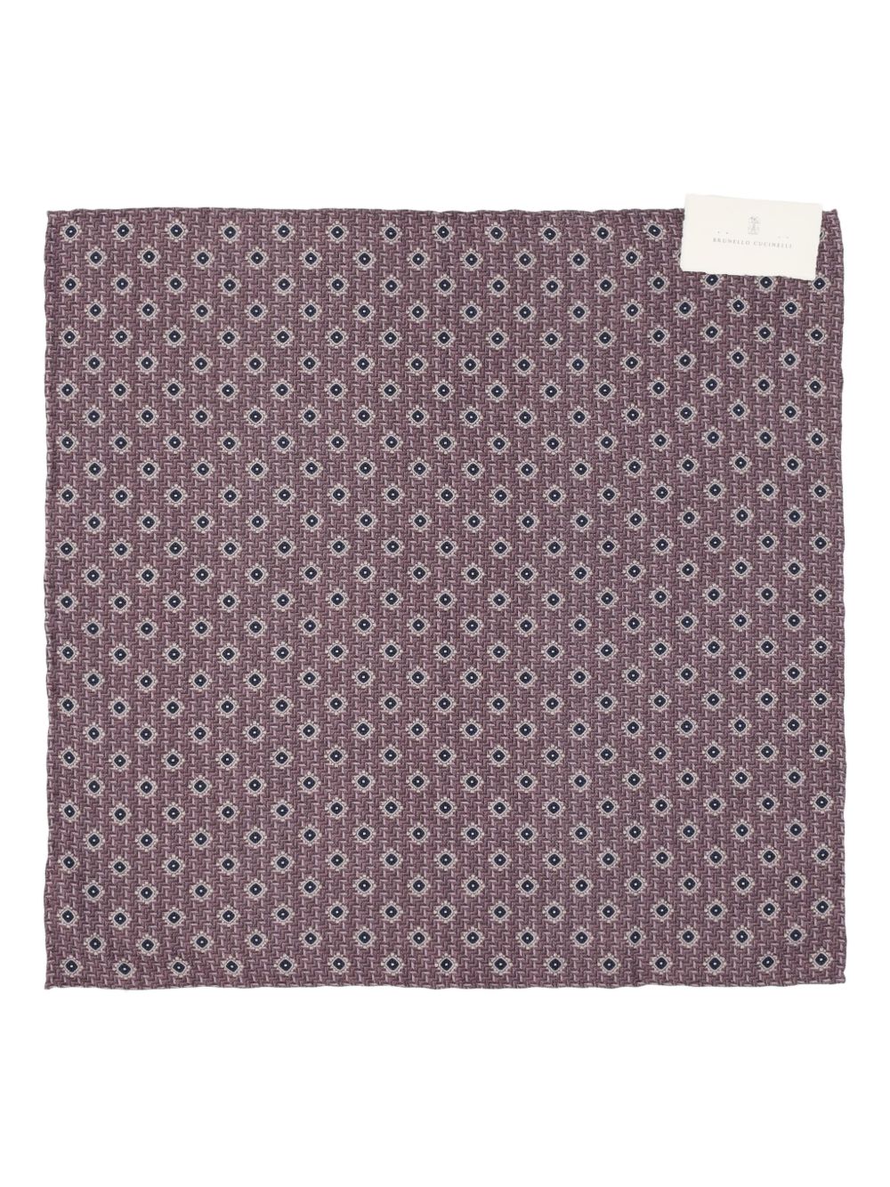 Brunello Cucinelli Silk Scarf Purple
