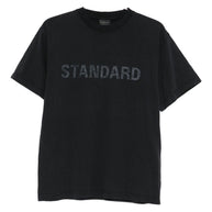 Balenciaga Standard Text T-shirt - Black