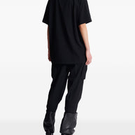 Balmain Leopard Print T-shirt -Black