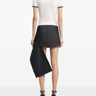Courreges Logo Cotton T-shirt - White