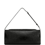 Courreges Cuff Leather Clutch Bag - Black