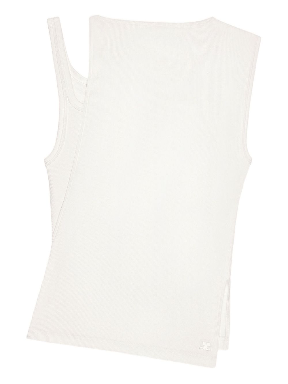 Courreges 90'S Cotton Top - White