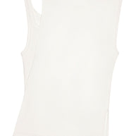 Courreges 90'S Cotton Top - White