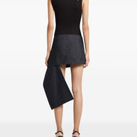 Courreges 90'S Cotton Top - Black