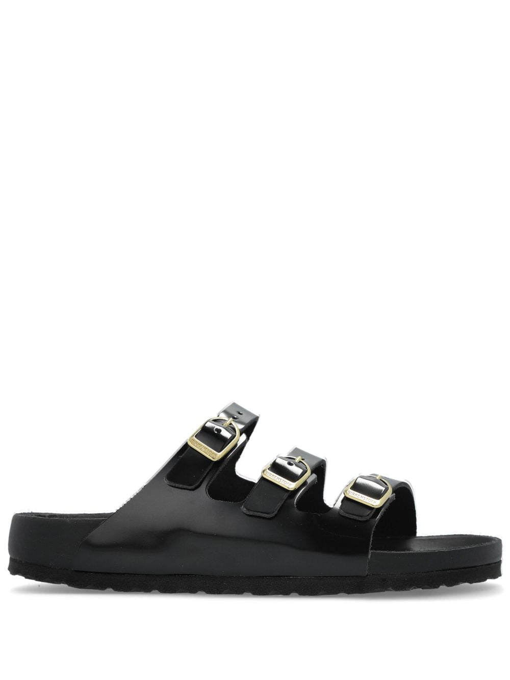 Birkenstock Florida Patent Leather Sandals Black