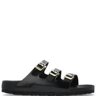 Birkenstock Florida Patent Leather Sandals Black