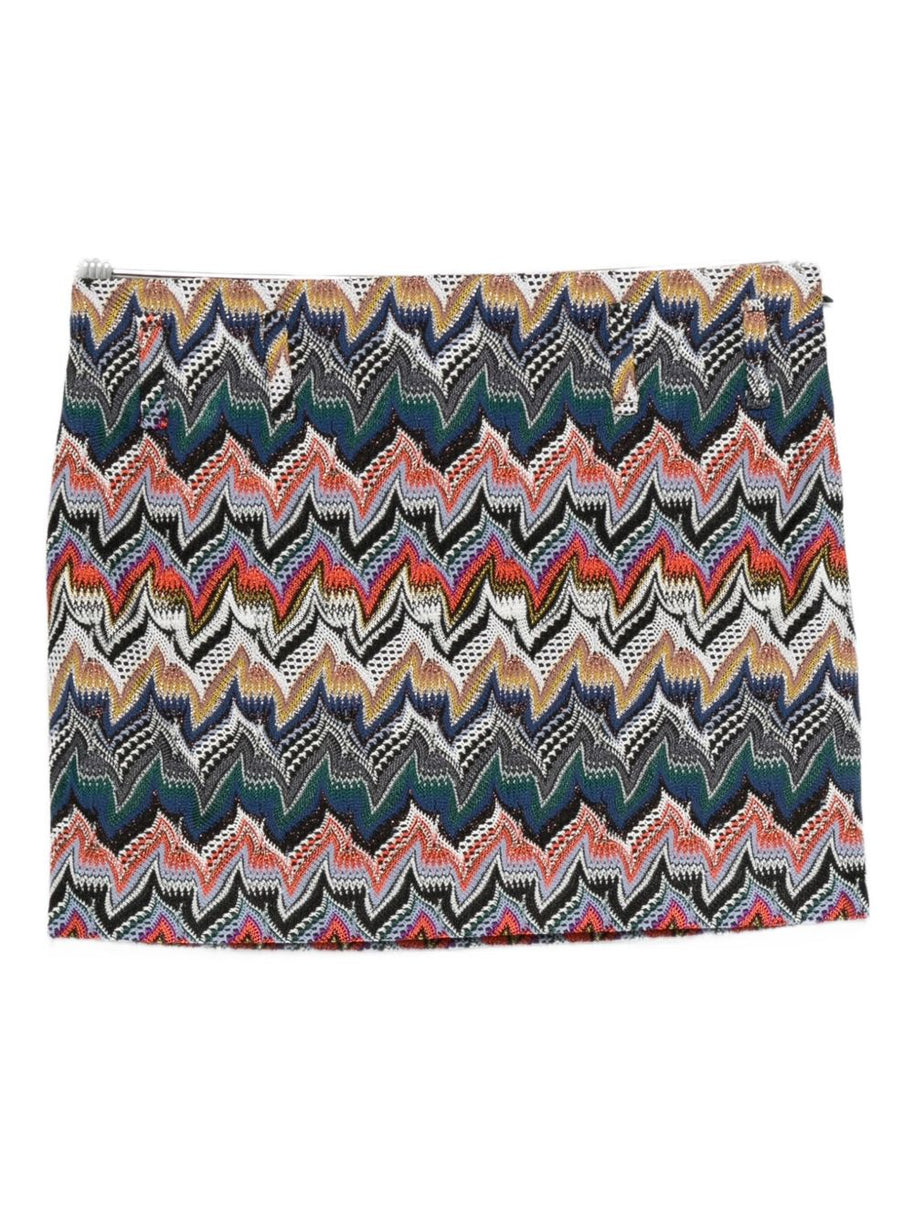 Missoni Wool Blend Mini Skirt -MultiColour