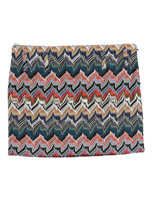Missoni Wool Blend Mini Skirt MultiColour