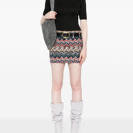 Missoni Wool Blend Mini Skirt -MultiColour
