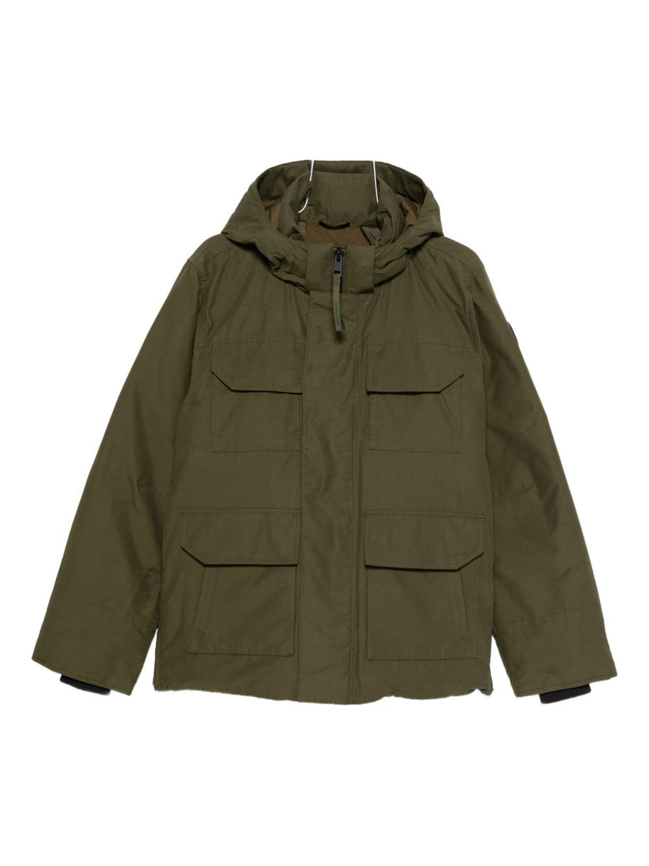 Canada Goose Maitland Cotton Parka Coat - Green