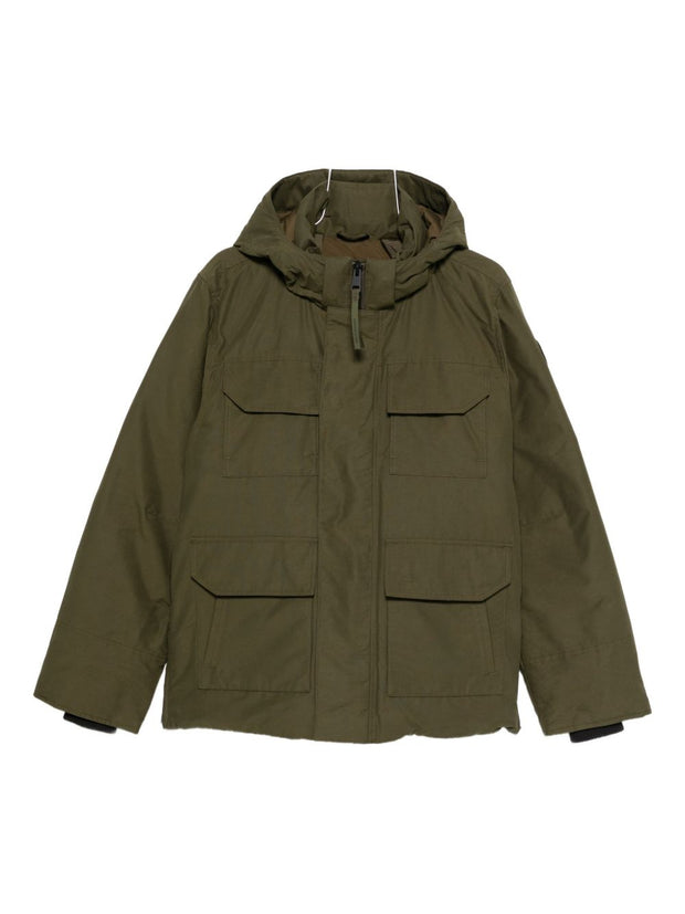 Canada Goose Maitland Cotton Parka Coat - Green