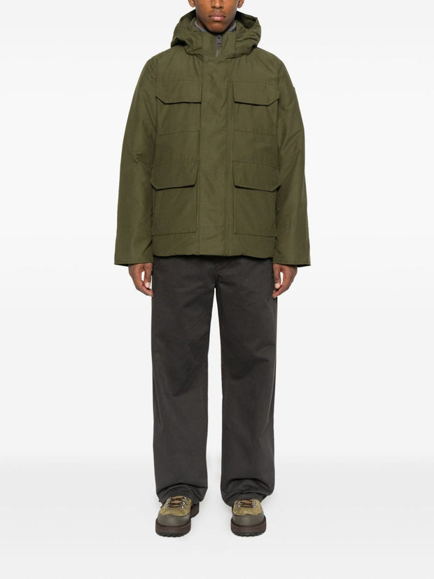 Canada Goose Maitland Cotton Parka Coat - Green