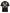 Off White Arrow Glass Flower Cotton T-shirt - Black