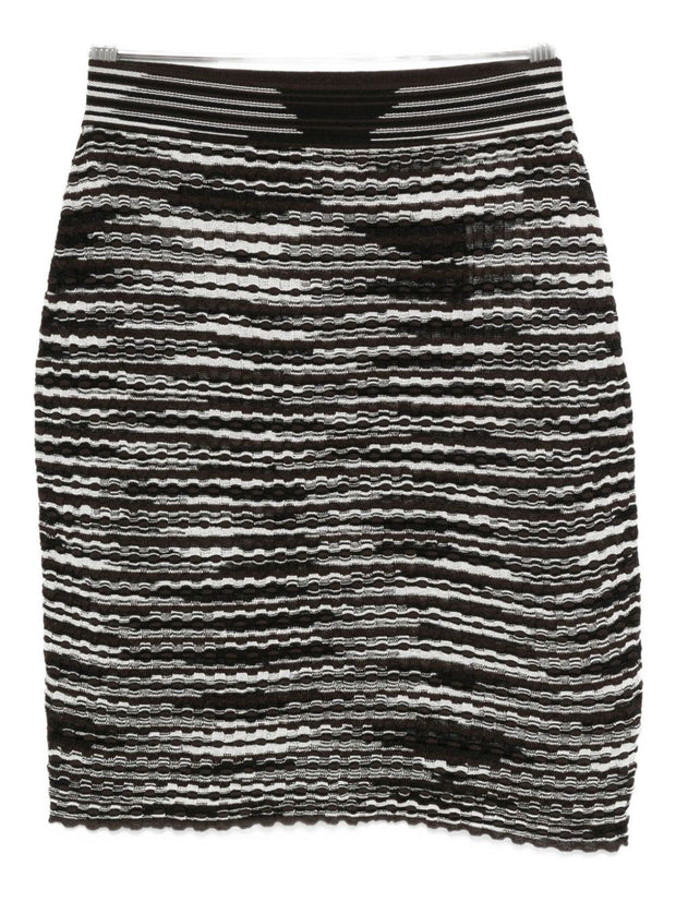 Missoni Wool Blend Skirt Brown