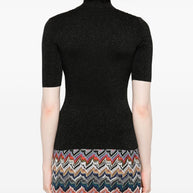 Missoni Ribbed Turtle-neck Sweater - Black