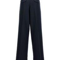 Golden Goose Trousers Blue