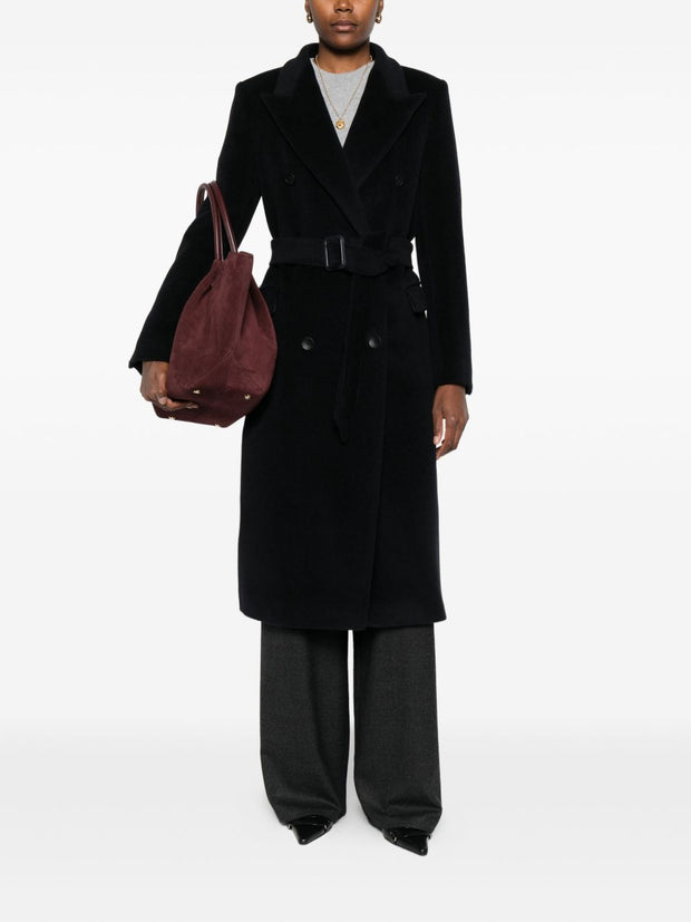 Tagliatore Wool Double-bteasted Coat - Blue