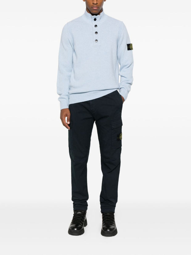 Stone Island Cargo Trousers - Blue