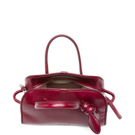JACQUEMUS Le Petit Turismo Handbag - Bordeaux
