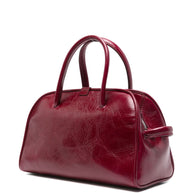 JACQUEMUS Le Petit Turismo Handbag - Bordeaux