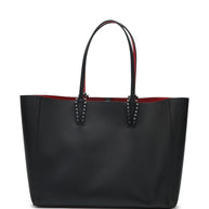 Christian Louboutin Cabata Large Leather Tote Bag - Black