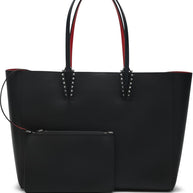 Christian Louboutin Cabata Large Leather Tote Bag - Black