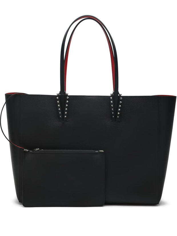 Christian Louboutin Cabata Large Leather Tote Bag - Black
