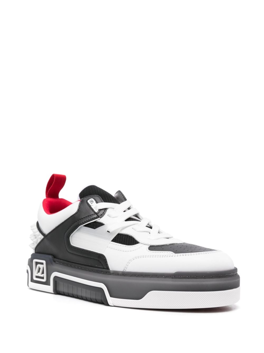 Christian Louboutin Astroloubi Leather Sneakers White