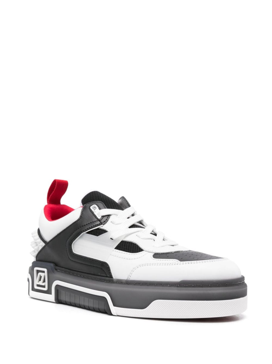 Christian Louboutin Astroloubi Leather Sneakers - White