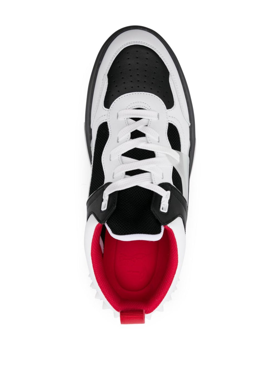 Christian Louboutin Astroloubi Leather Sneakers - White