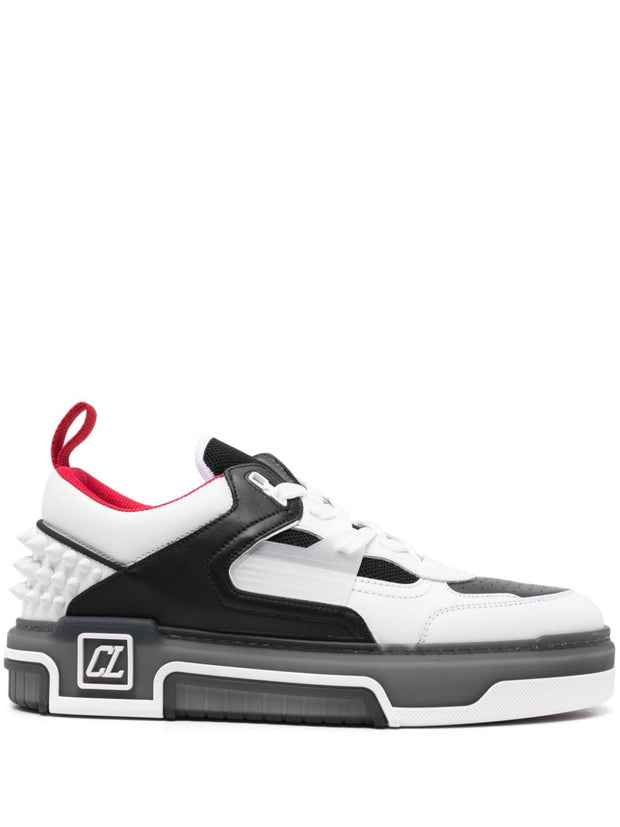 Christian Louboutin Astroloubi Leather Sneakers - White