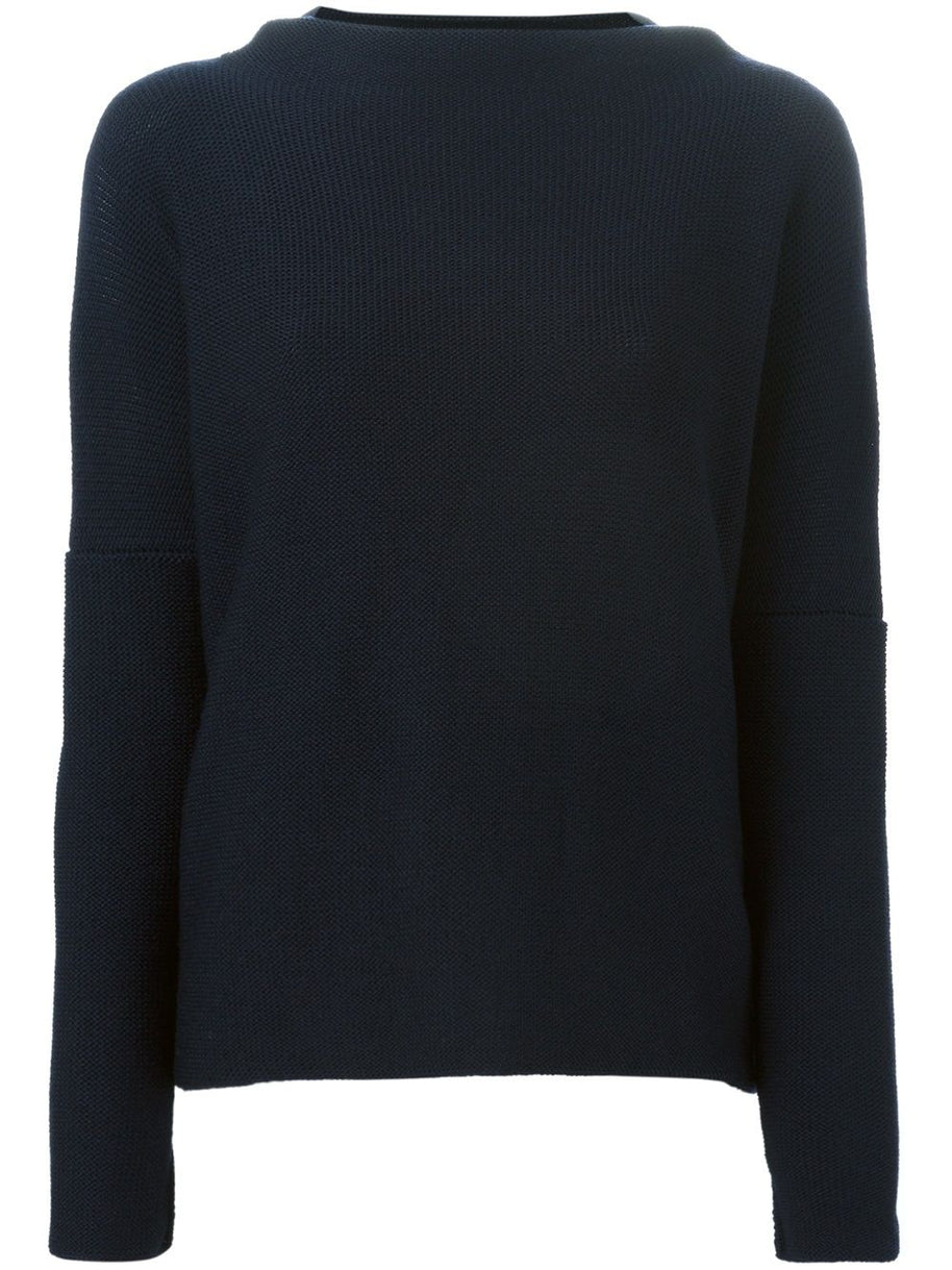 Daniela Gregis Wool Turtle-neck Sweater - Blue
