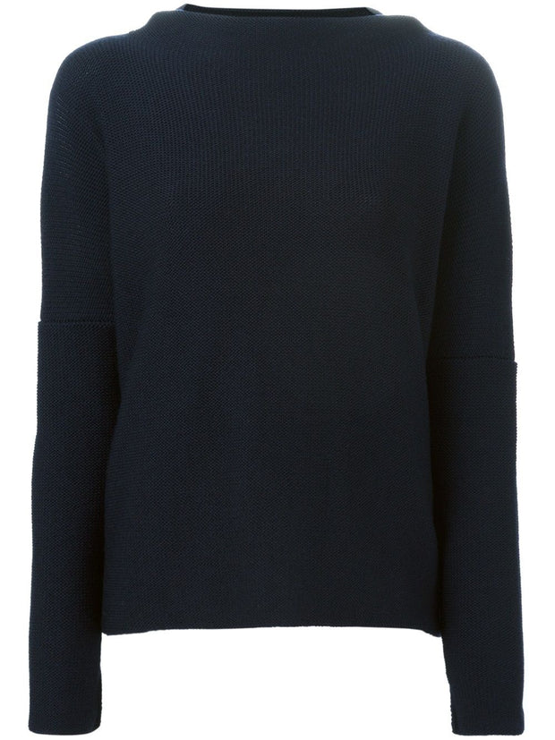 Daniela Gregis Wool Turtle-neck Sweater - Blue