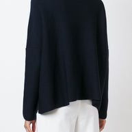 Daniela Gregis Wool Turtle-neck Sweater - Blue