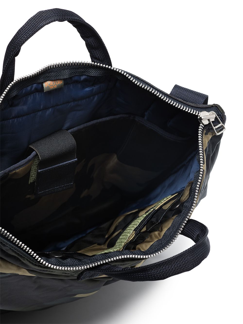 Porter Helmet Camouflage Tote Bag