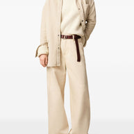 Ami Paris Cotton Overshirt - Ivory
