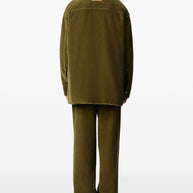 Ami Paris Cotton Overshirt - Brown