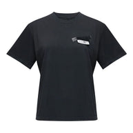 MM6 Maison Margiela Taped Cotton T-shirt - Black